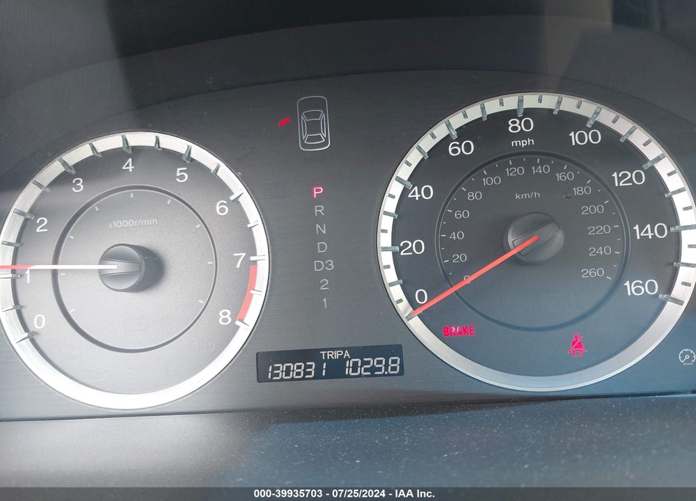 2012 HONDA ACCORD 2.4 EX-L VIN: 1HGCP2F8XCA113102