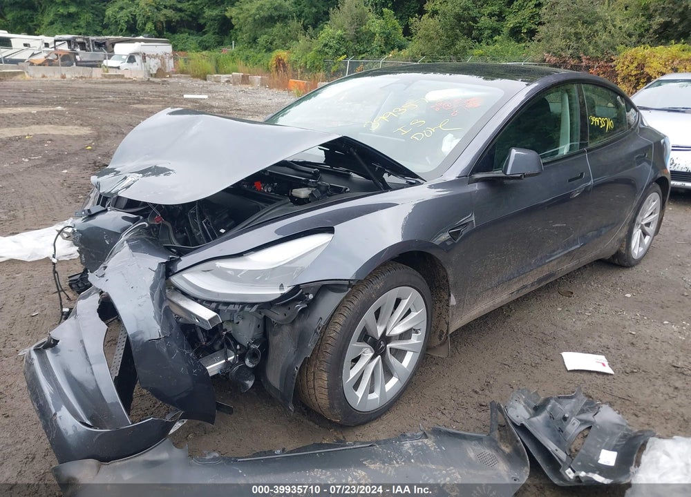 2023 TESLA MODEL 3 REAR-WHEEL DRIVE VIN: 5YJ3E1EAXPF652092