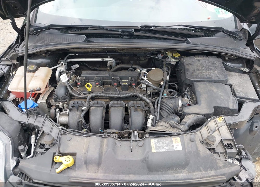 2014 FORD FOCUS TITANIUM VIN: 1FADP3N26EL353136