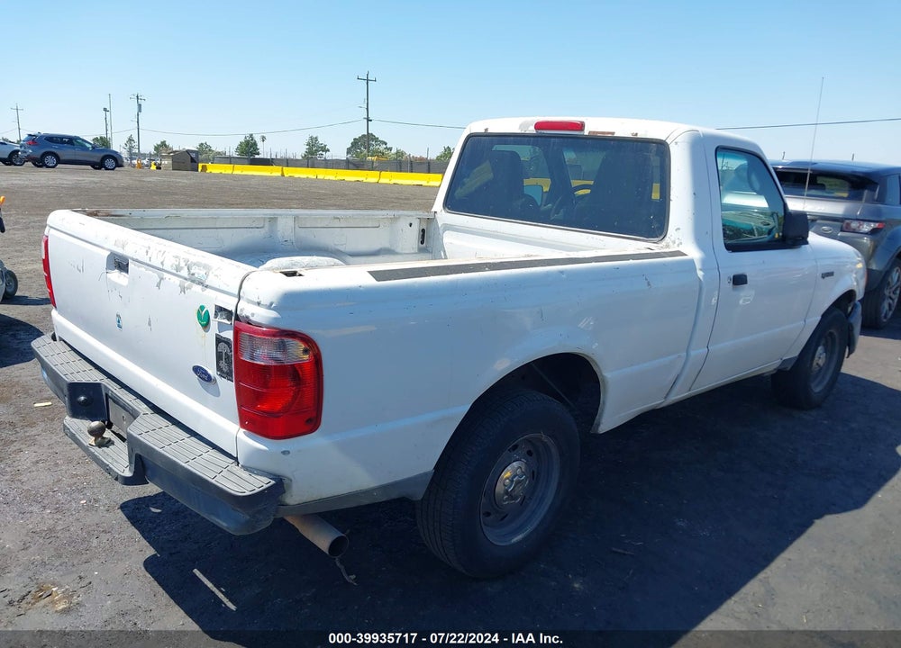 2004 FORD RANGER EDGE/XL/XLT VIN: 1FTYR10U74TA01426