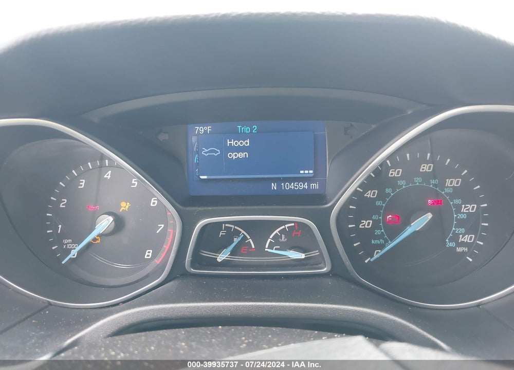 2014 FORD FOCUS SE VIN: 1FADP3K22EL148160