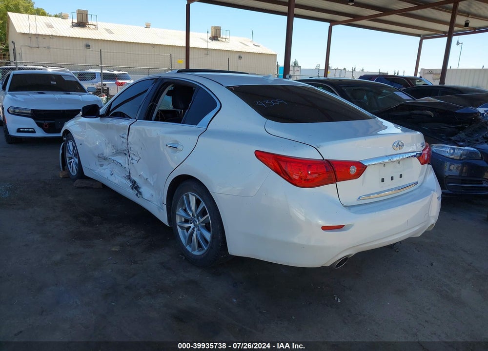 2015 INFINITI Q50 PREMIUM VIN: JN1BV7AP7FM354309
