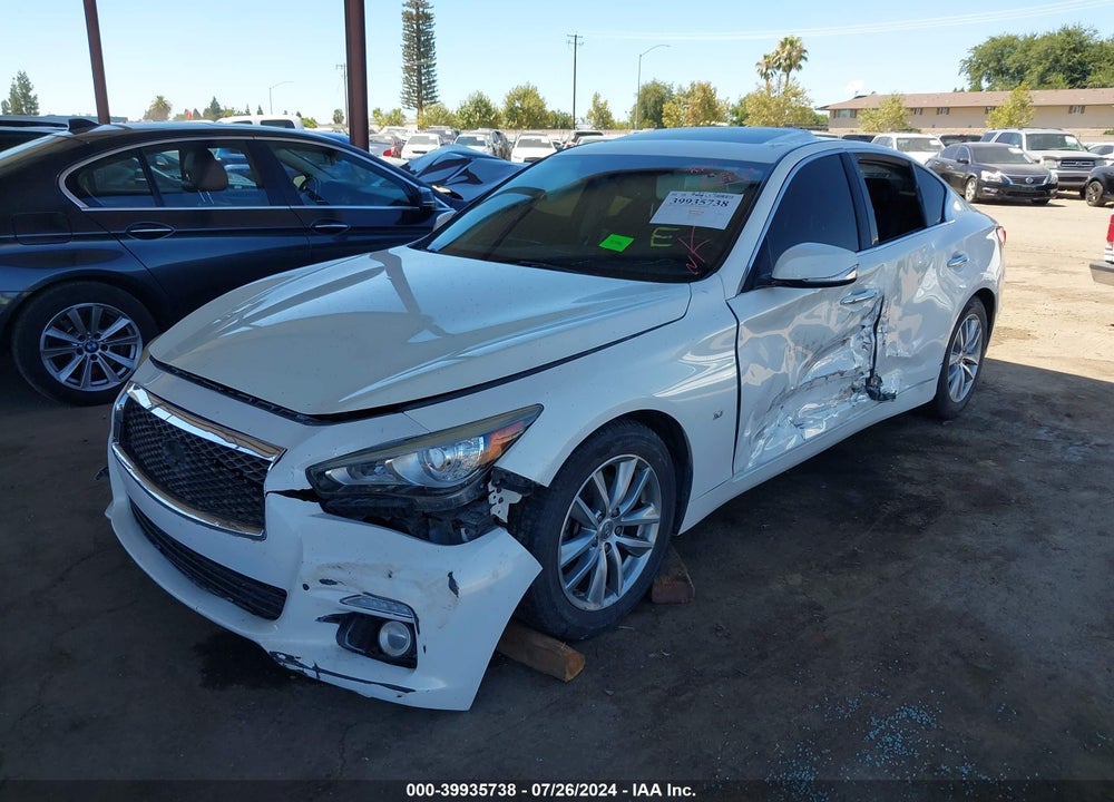 2015 INFINITI Q50 PREMIUM VIN: JN1BV7AP7FM354309