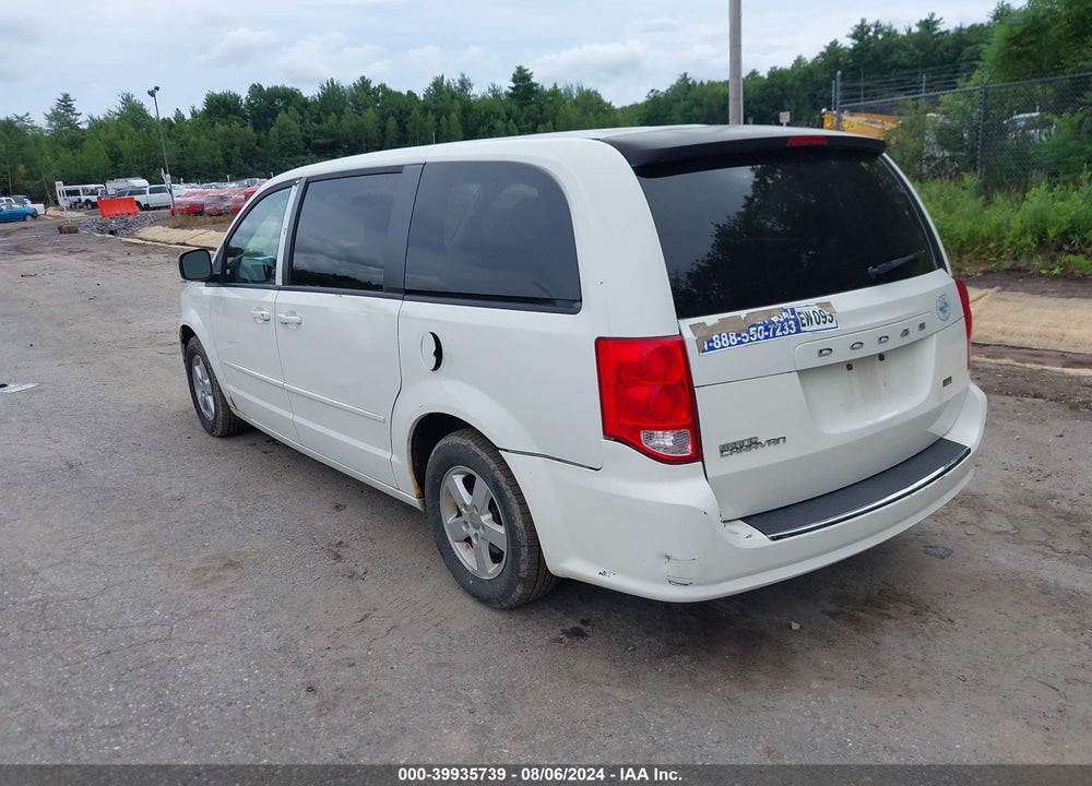 2013 DODGE GRAND CARAVAN SXT VIN: 2C4RDGCG6DR520549