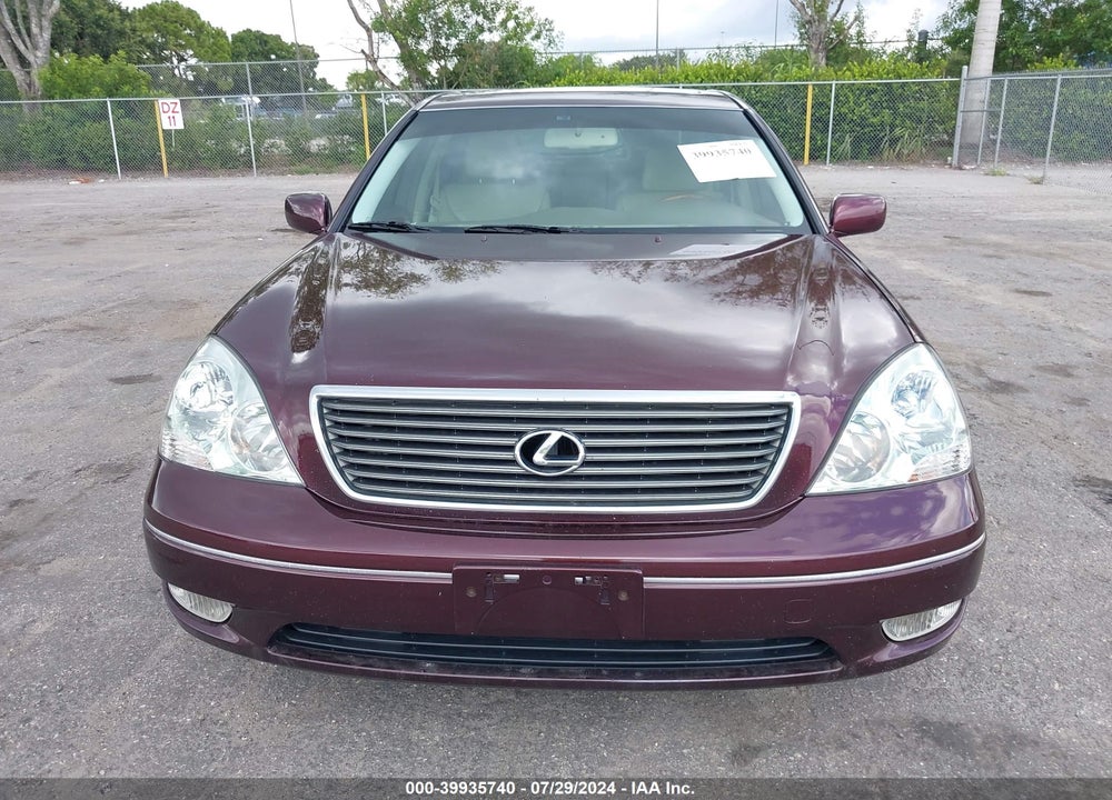 2002 LEXUS LS 430 VIN: JTHBN30F120085786
