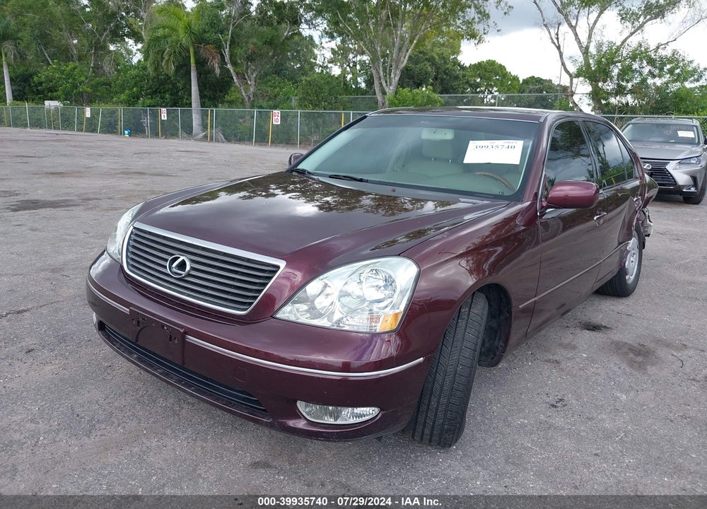 2002 LEXUS LS 430 VIN: JTHBN30F120085786