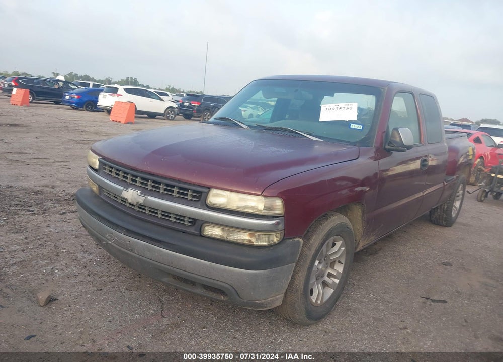 1999 CHEVROLET SILVERADO 1500 LS VIN: 1GCEC19TXXZ166743