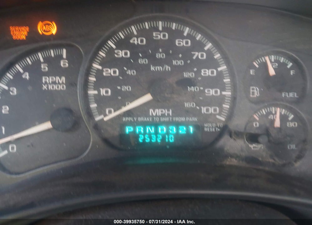 1999 CHEVROLET SILVERADO 1500 LS VIN: 1GCEC19TXXZ166743