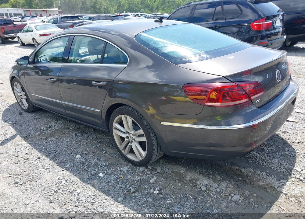 2013 VOLKSWAGEN CC 2.0T LUX VIN: WVWRP7AN2DE553845