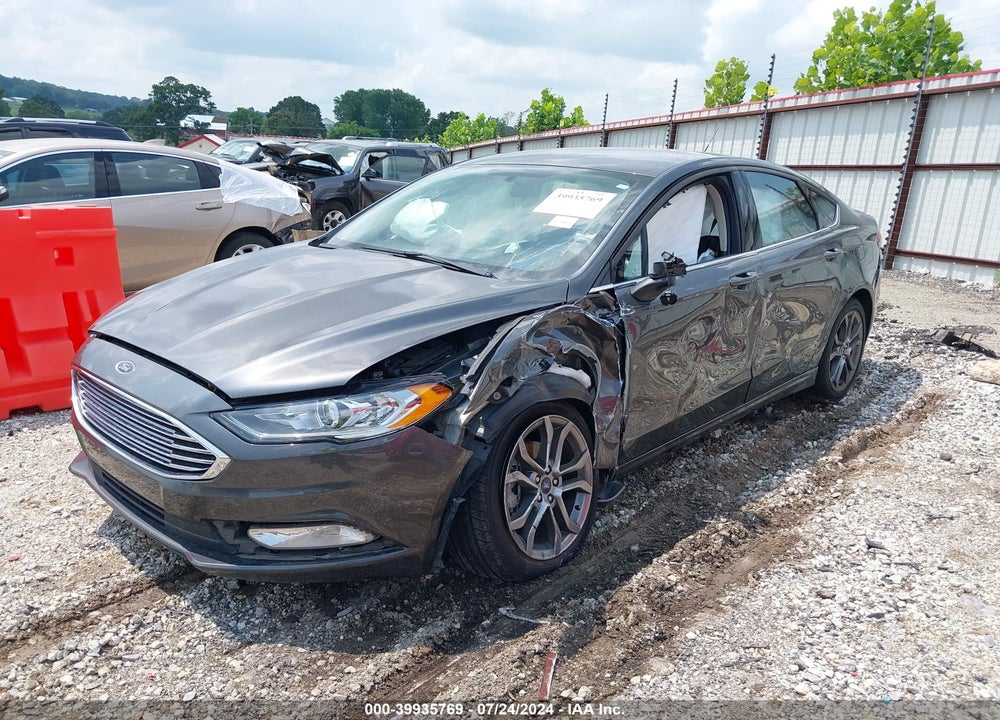 2017 FORD FUSION S VIN: 3FA6P0G70HR402613
