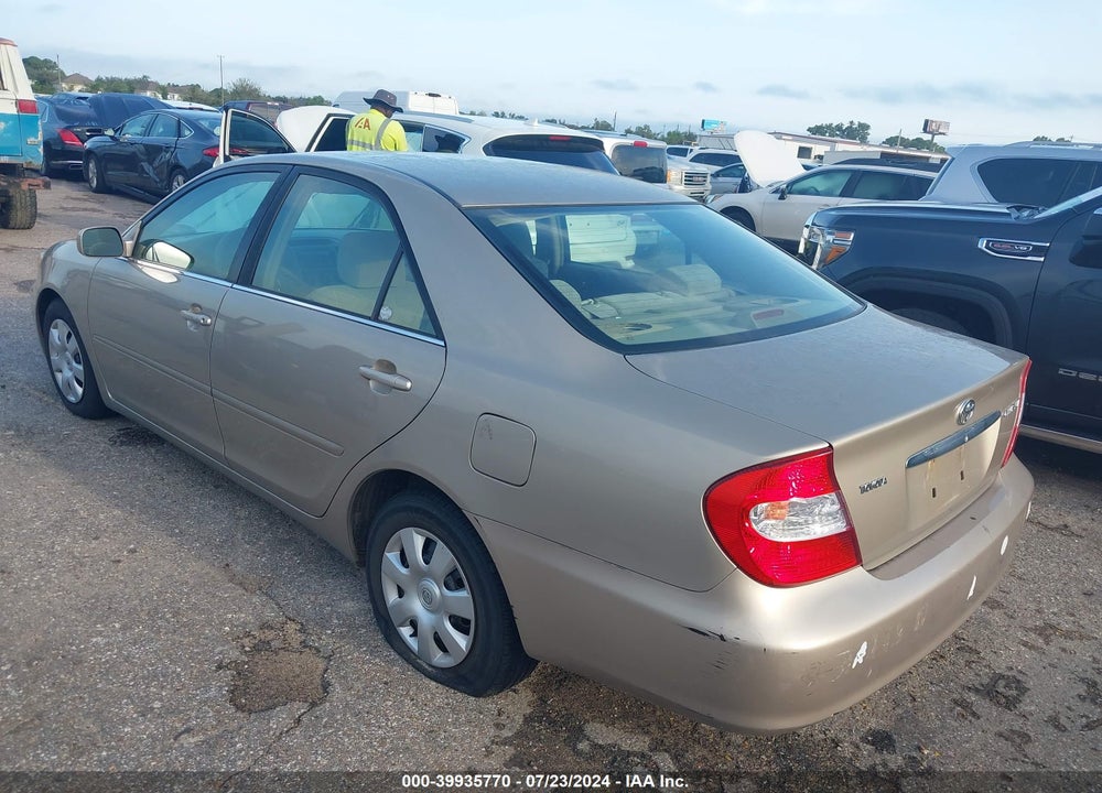 2003 TOYOTA CAMRY LE VIN: 4T1BE32K73U737392