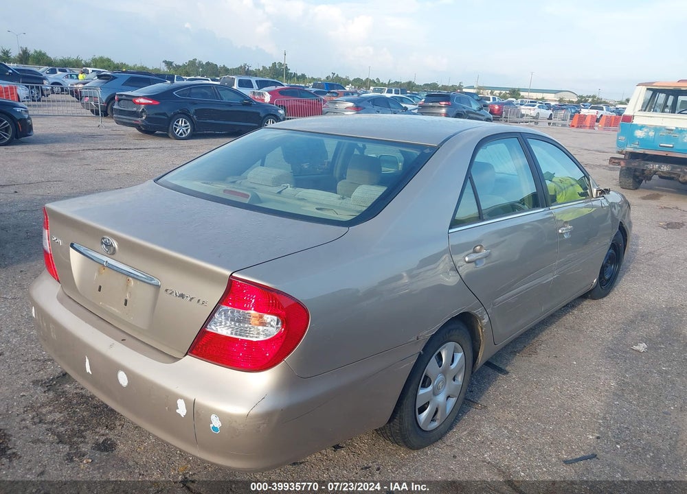 2003 TOYOTA CAMRY LE VIN: 4T1BE32K73U737392