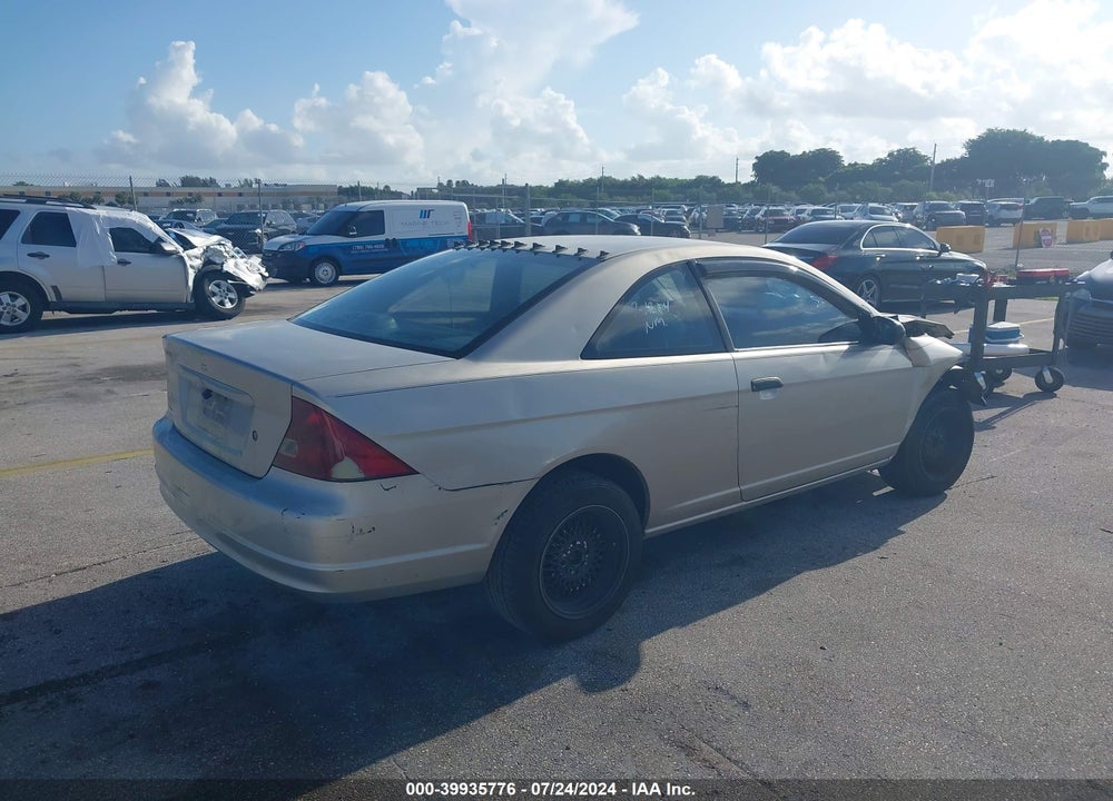 2002 HONDA CIVIC LX VIN: 1HGEM215X2L044445