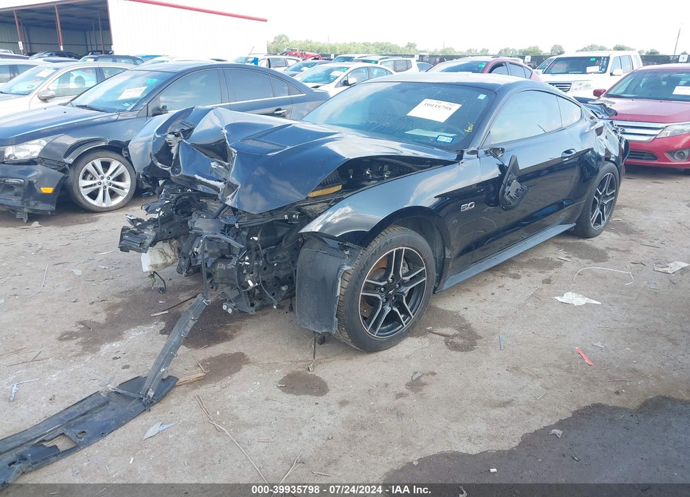 2018 FORD MUSTANG GT VIN: 1FA6P8CF2J5180080