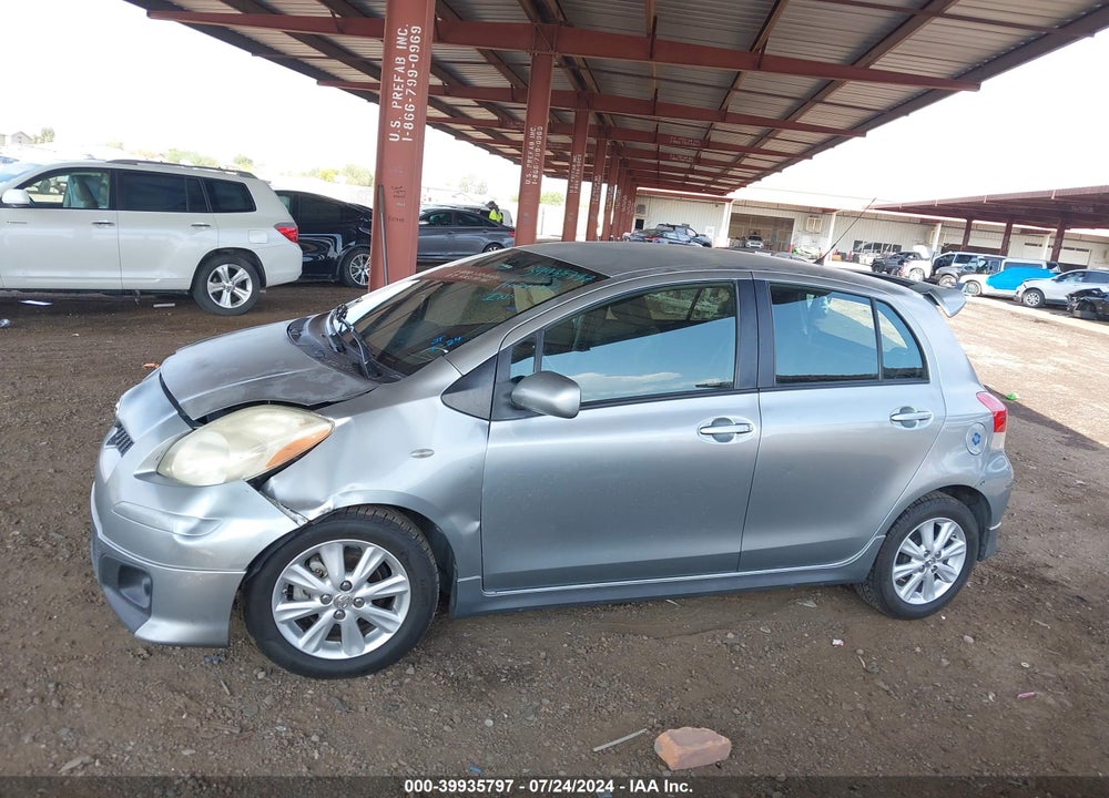 2011 TOYOTA YARIS VIN: JTDKT4K33B5327299