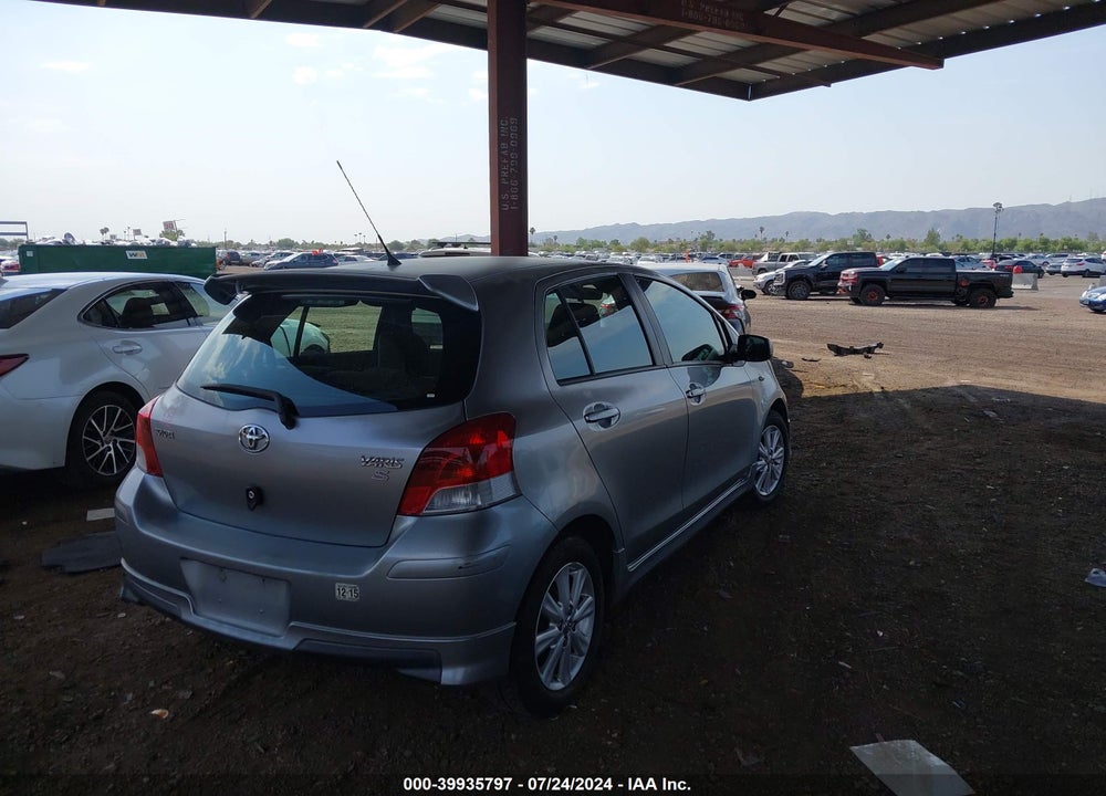 2011 TOYOTA YARIS VIN: JTDKT4K33B5327299