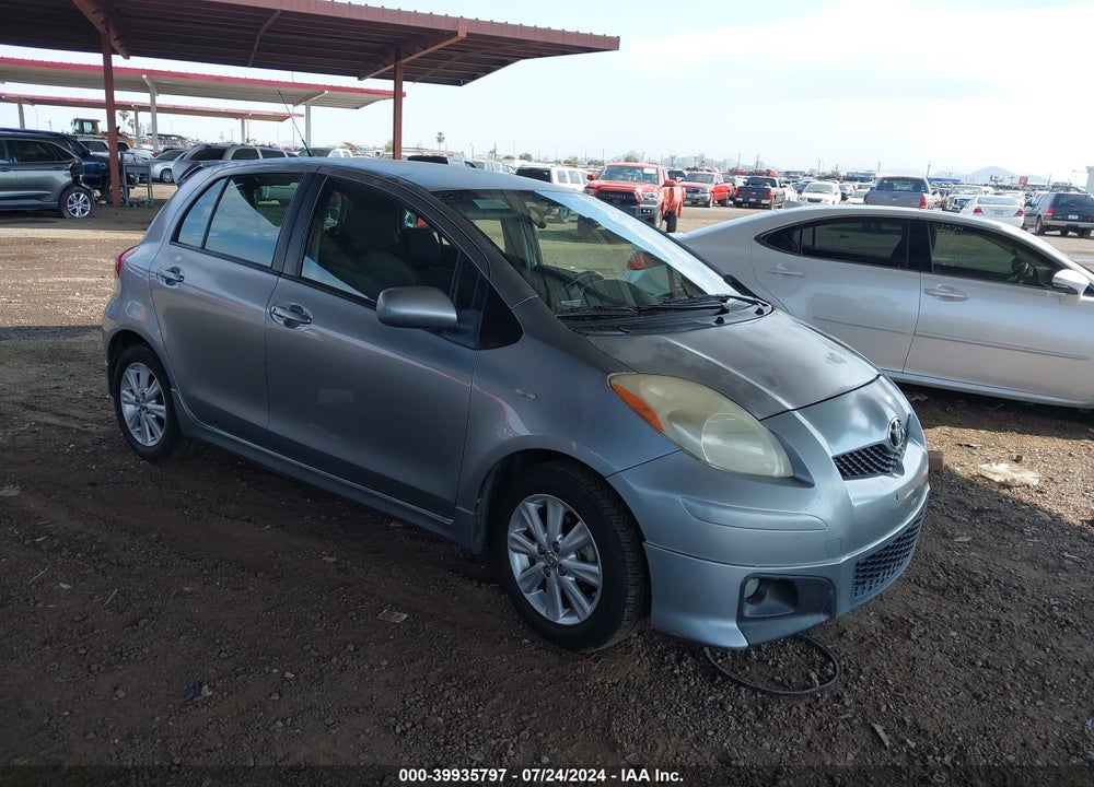 2011 TOYOTA YARIS VIN: JTDKT4K33B5327299