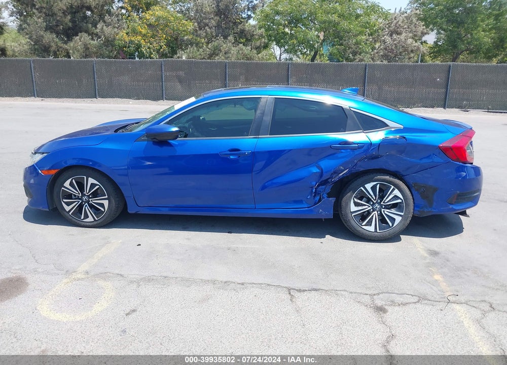 2018 HONDA CIVIC EX-T VIN: JHMFC1F30JX022290