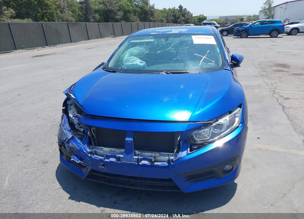 2018 HONDA CIVIC EX-T VIN: JHMFC1F30JX022290