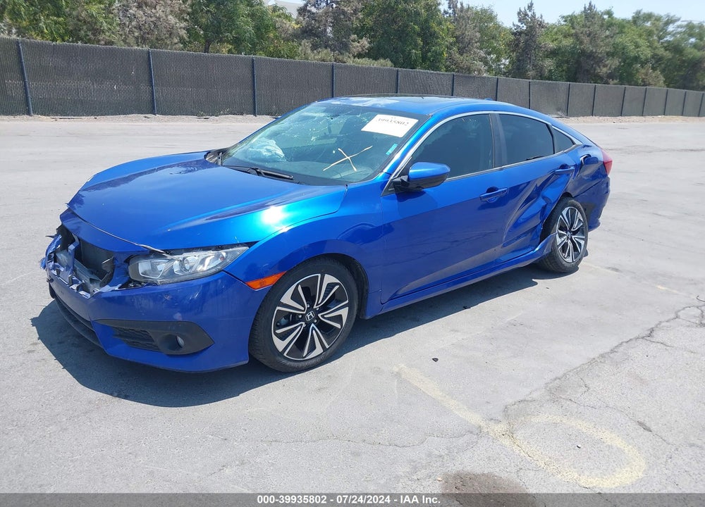 2018 HONDA CIVIC EX-T VIN: JHMFC1F30JX022290