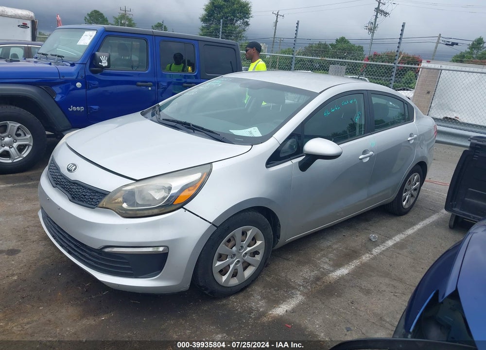 2016 KIA RIO LX VIN: KNADM4A30G6633530