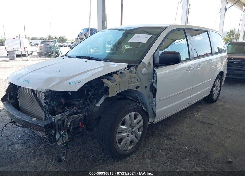 2016 DODGE GRAND CARAVAN SE VIN: 2C4RDGBG7GR115144