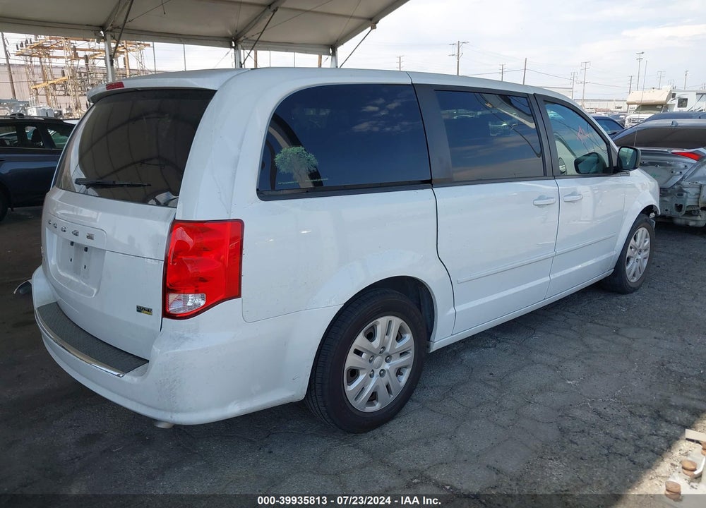 2016 DODGE GRAND CARAVAN SE VIN: 2C4RDGBG7GR115144