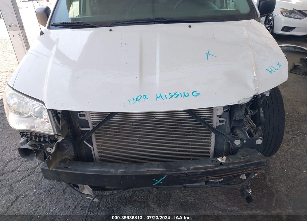 2016 DODGE GRAND CARAVAN SE VIN: 2C4RDGBG7GR115144