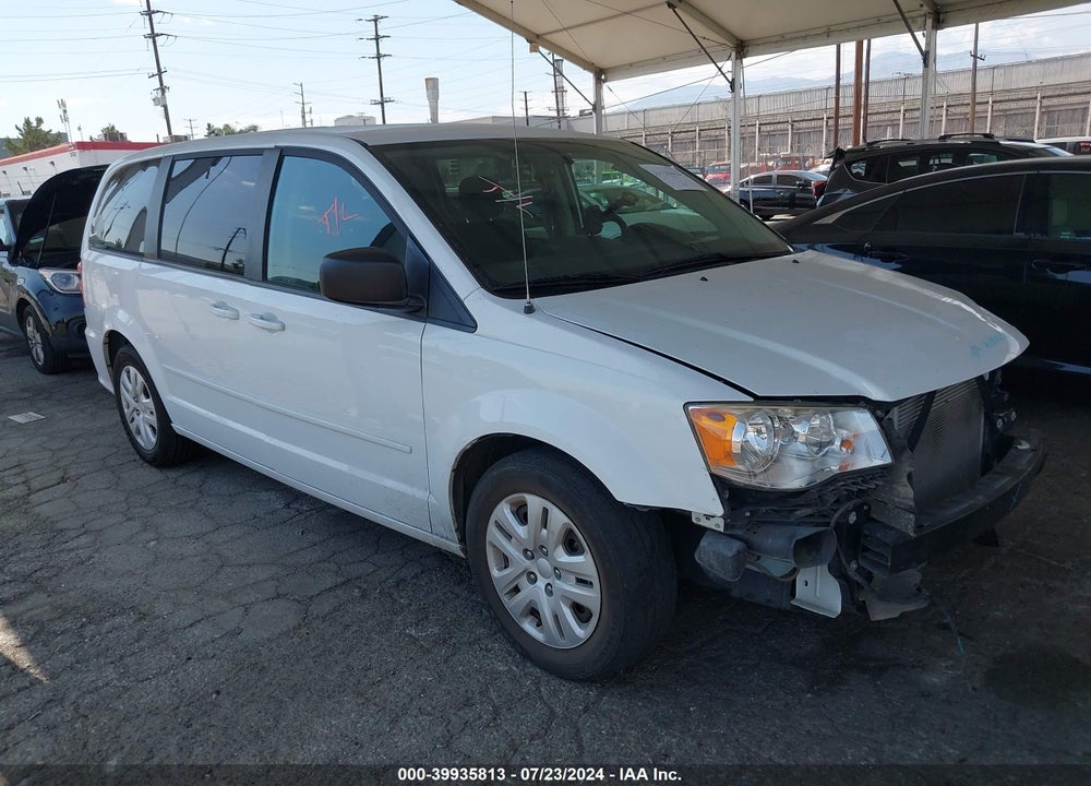 2016 DODGE GRAND CARAVAN SE VIN: 2C4RDGBG7GR115144