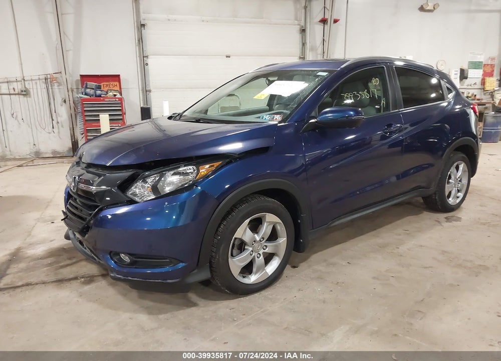 2016 HONDA HR-V EX-L VIN: 3CZRU6H71GM736690