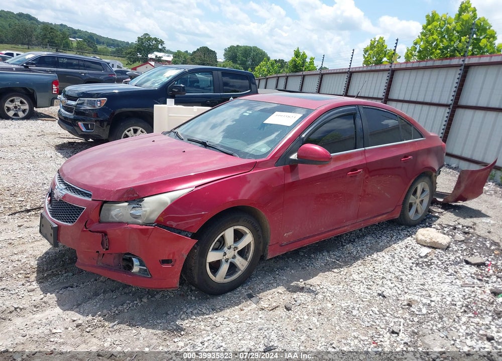 2013 CHEVROLET CRUZE 2LT AUTO VIN: 1G1PE5SB0D7167217