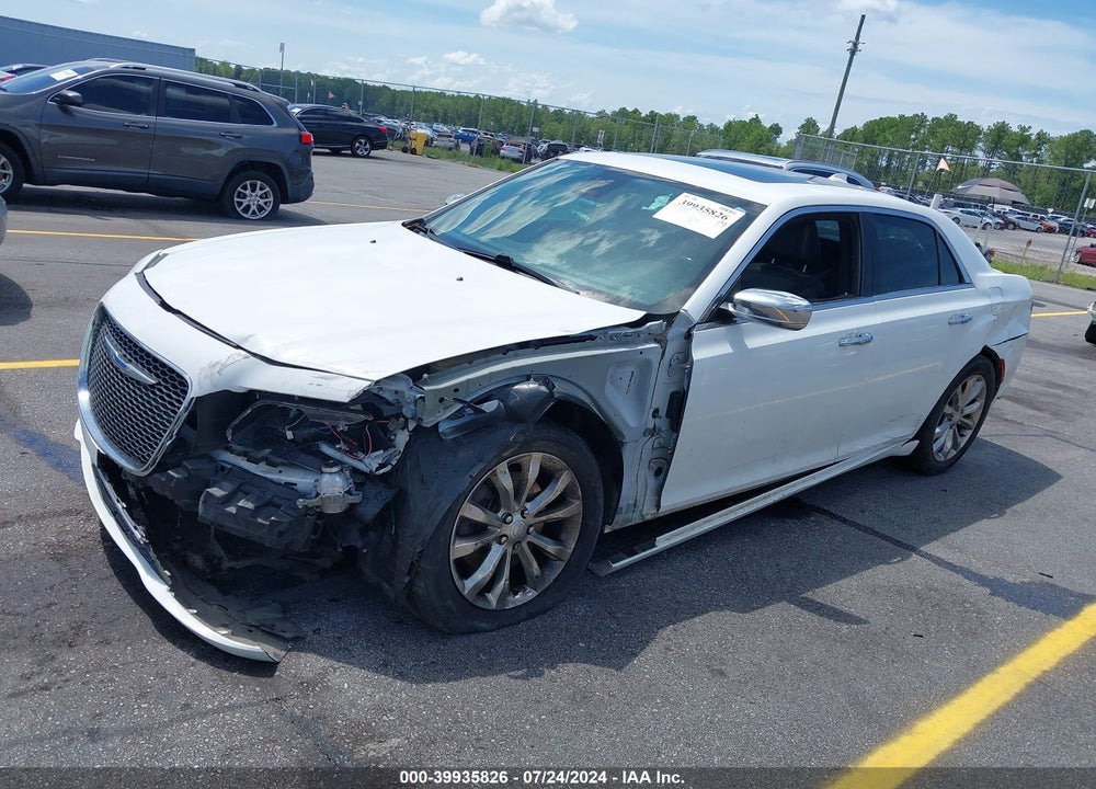 2018 CHRYSLER 300 LIMITED AWD VIN: 2C3CCAKGXJH304376