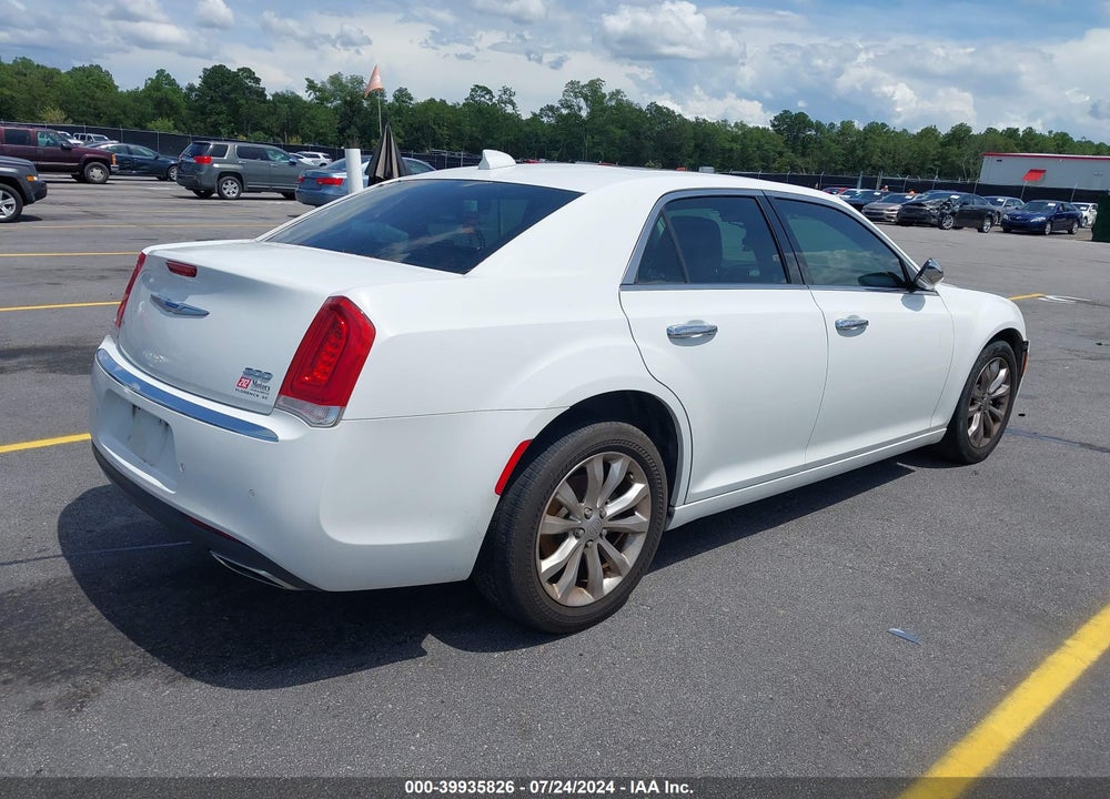 2018 CHRYSLER 300 LIMITED AWD VIN: 2C3CCAKGXJH304376