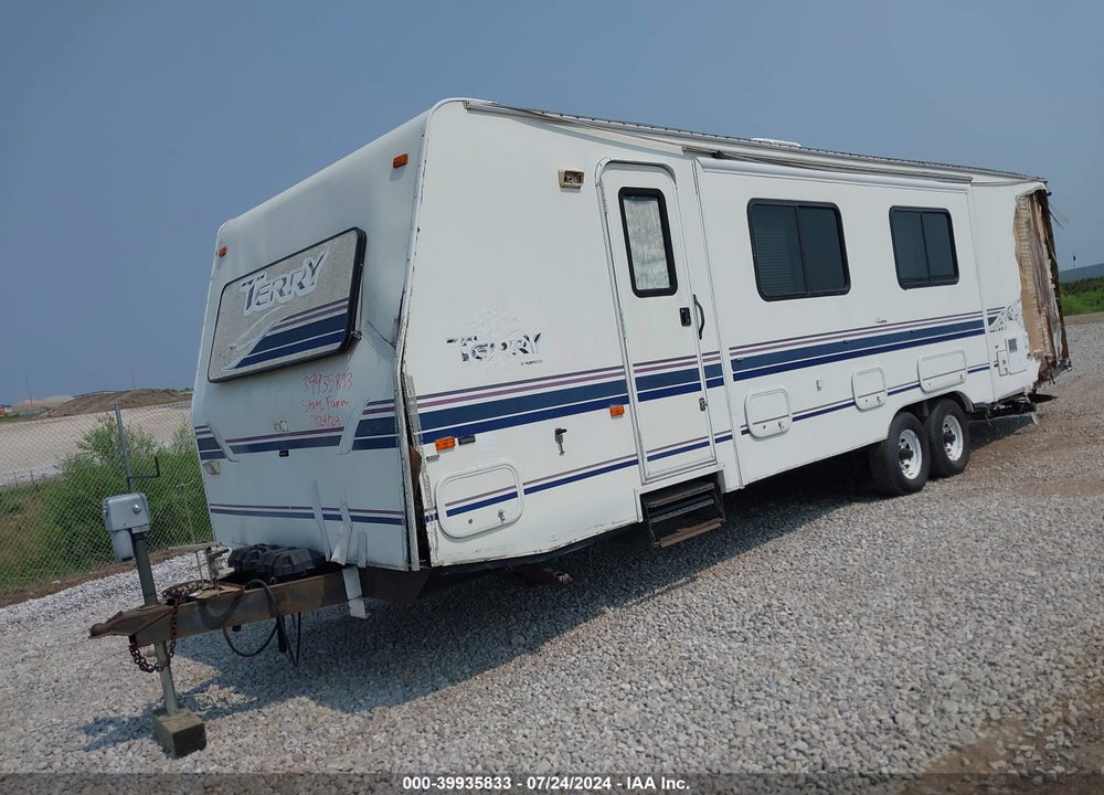 1998 TRAILER TERRY TRAVEL  30' VIN: 1EA1G3023W2948072