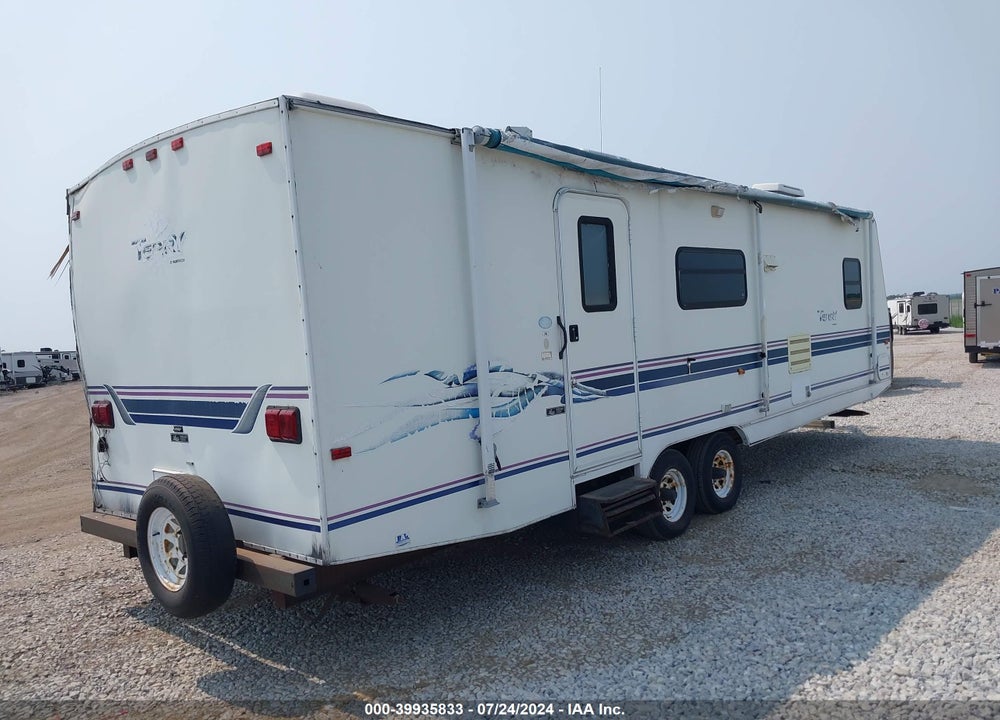 1998 TRAILER TERRY TRAVEL  30' VIN: 1EA1G3023W2948072