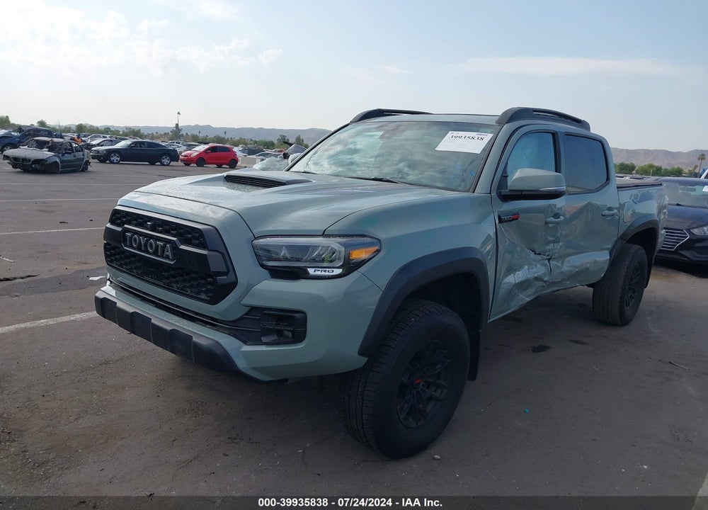 2021 TOYOTA TACOMA TRD PRO VIN: 5TFCZ5AN7MX267935