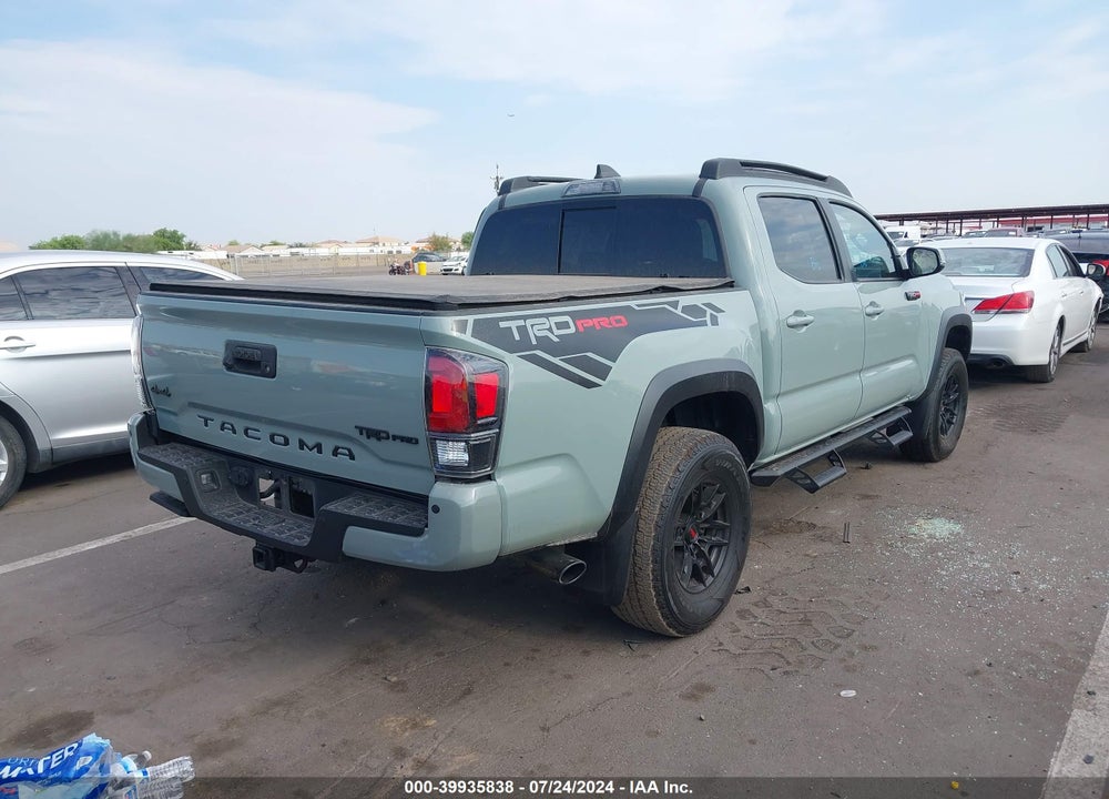 2021 TOYOTA TACOMA TRD PRO VIN: 5TFCZ5AN7MX267935