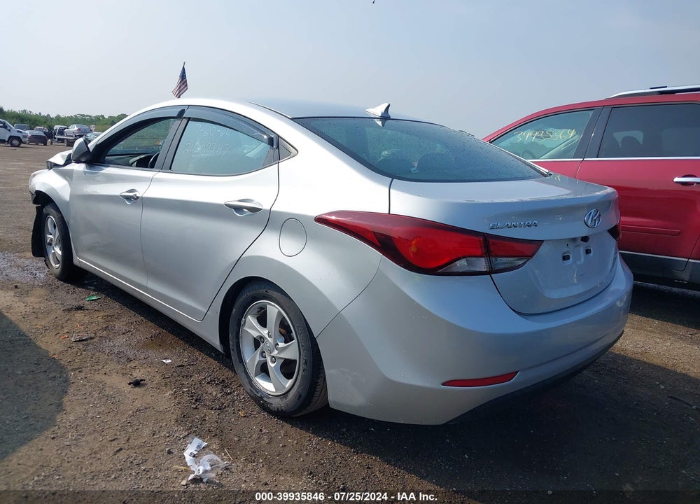 2014 HYUNDAI ELANTRA SE VIN: KMHDH4AEXEU075814