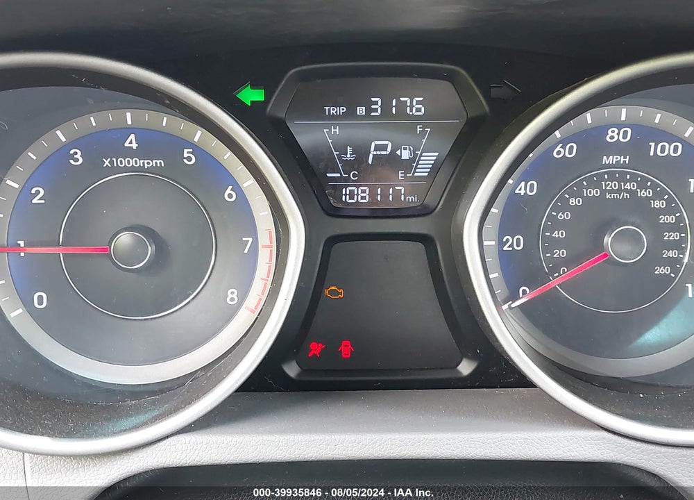 2014 HYUNDAI ELANTRA SE VIN: KMHDH4AEXEU075814