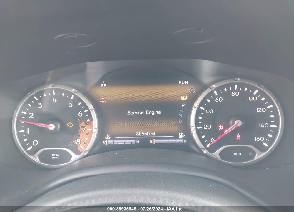 2017 JEEP RENEGADE TRAILHAWK 4X4 VIN: ZACCJBCB7HPF87726