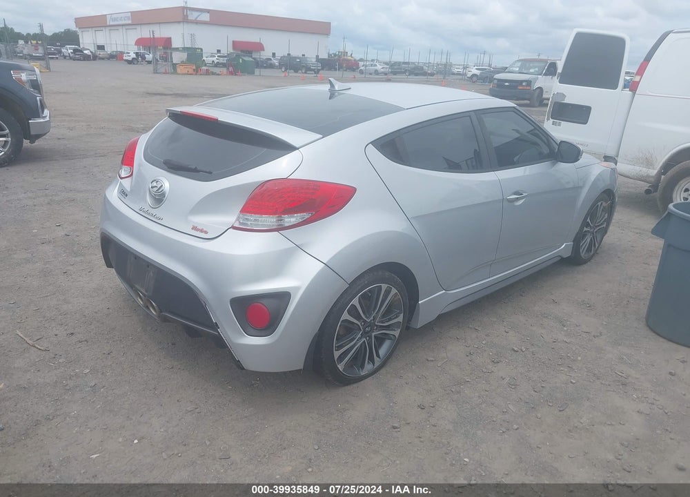 2017 HYUNDAI VELOSTER TURBO VIN: KMHTC6AE5HU314549