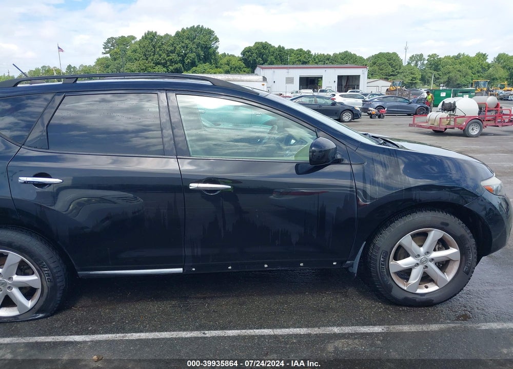 2009 NISSAN MURANO SL VIN: JN8AZ18W19W153929