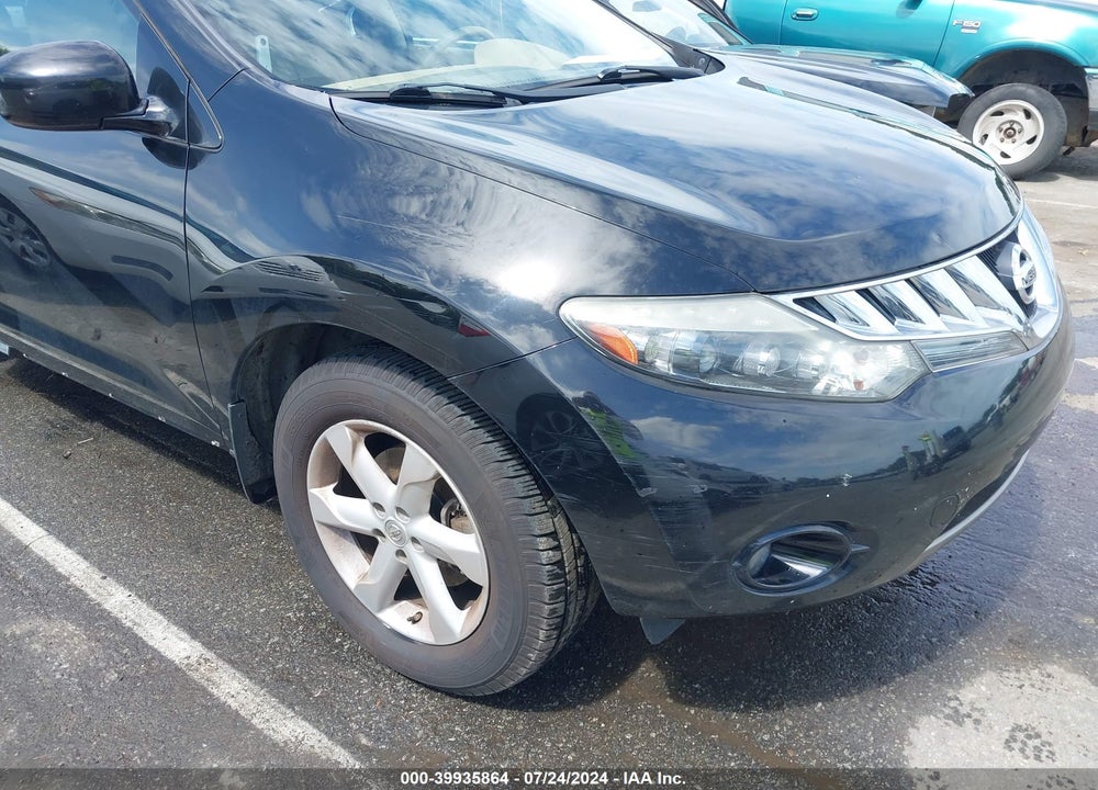 2009 NISSAN MURANO SL VIN: JN8AZ18W19W153929