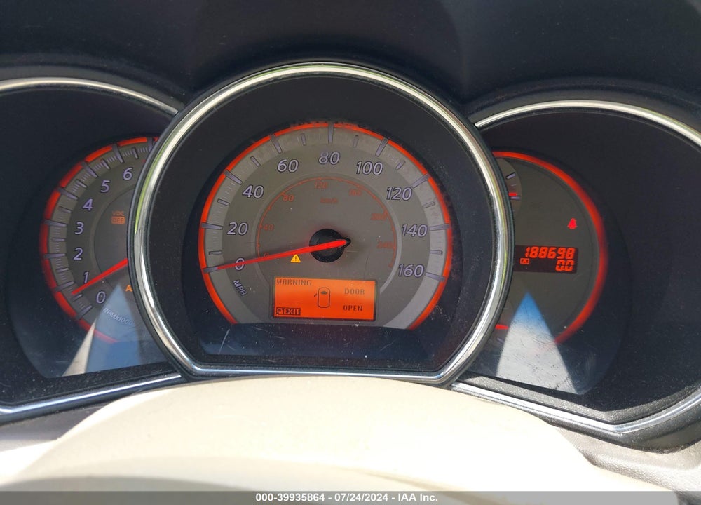2009 NISSAN MURANO SL VIN: JN8AZ18W19W153929