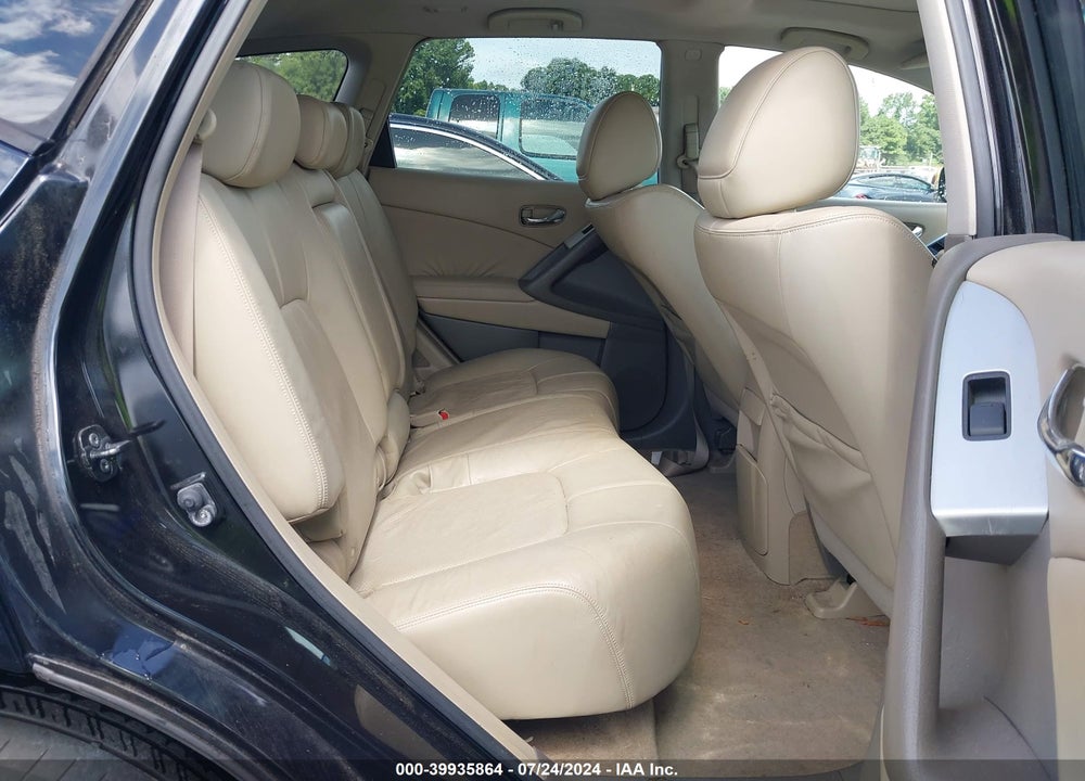 2009 NISSAN MURANO SL VIN: JN8AZ18W19W153929