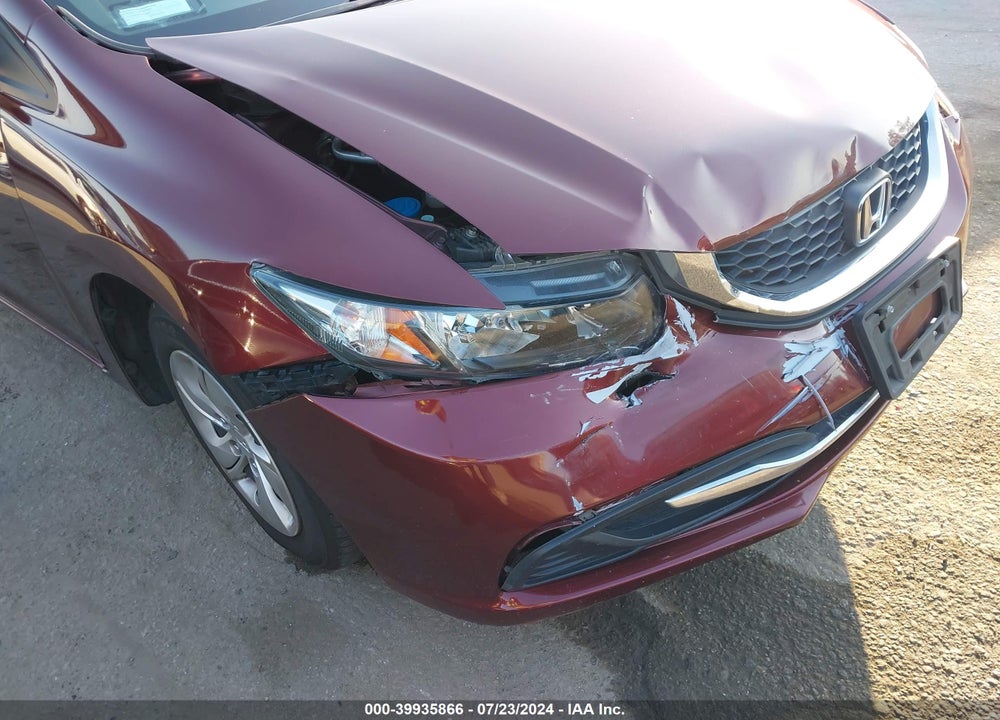 2013 HONDA CIVIC LX VIN: 19XFB2F52DE251733