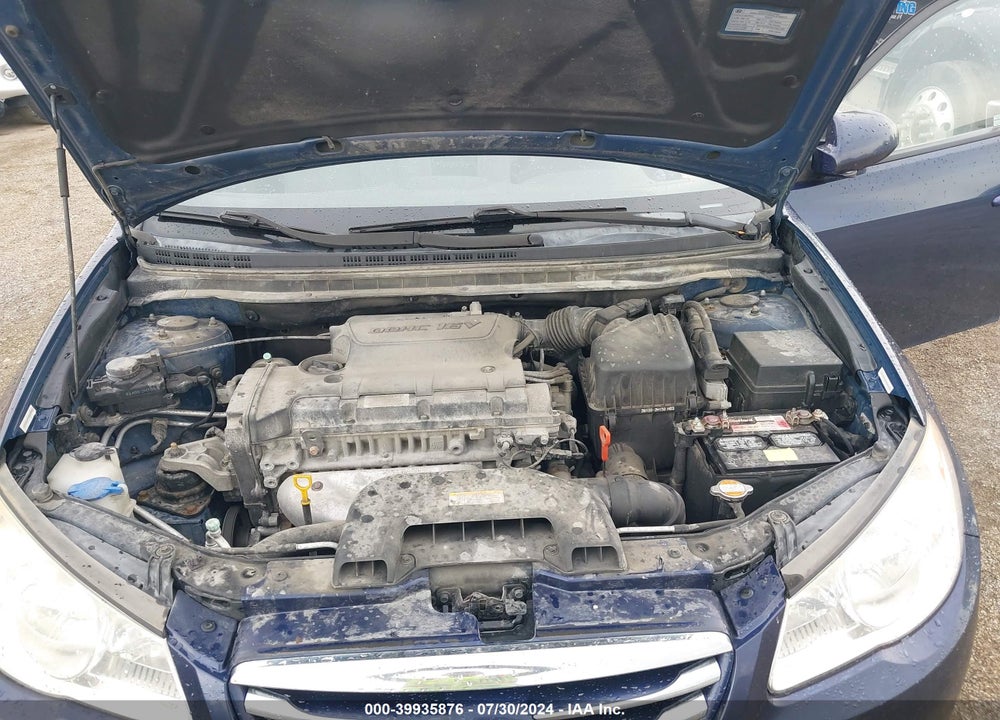 2010 HYUNDAI ELANTRA GLS VIN: KMHDU4AD2AU887153