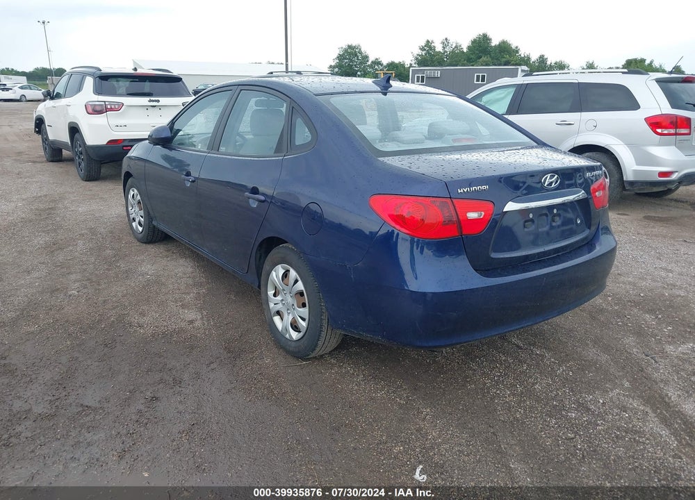2010 HYUNDAI ELANTRA GLS VIN: KMHDU4AD2AU887153