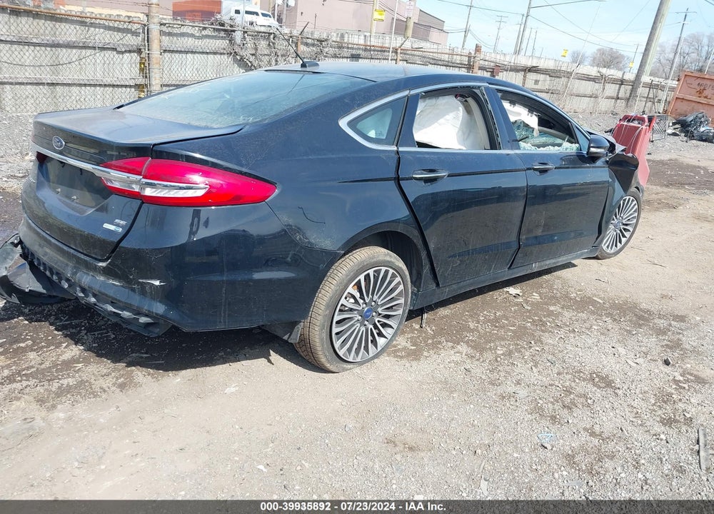 2017 FORD FUSION SE VIN: 3FA6P0T91HR139569