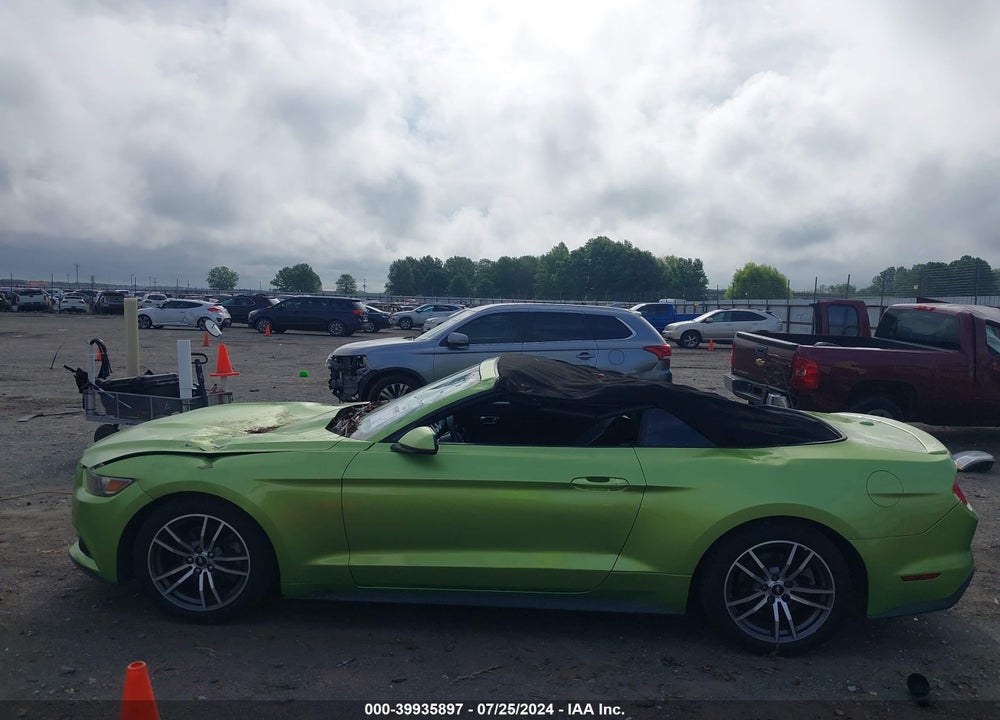 2017 FORD MUSTANG ECOBOOST PREMIUM VIN: 1FATP8UH9H5287480